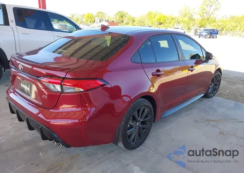 2026 Toyota Corolla Se z USA, uszkodzony, nr VIN 5YFS4MCE9TP255378